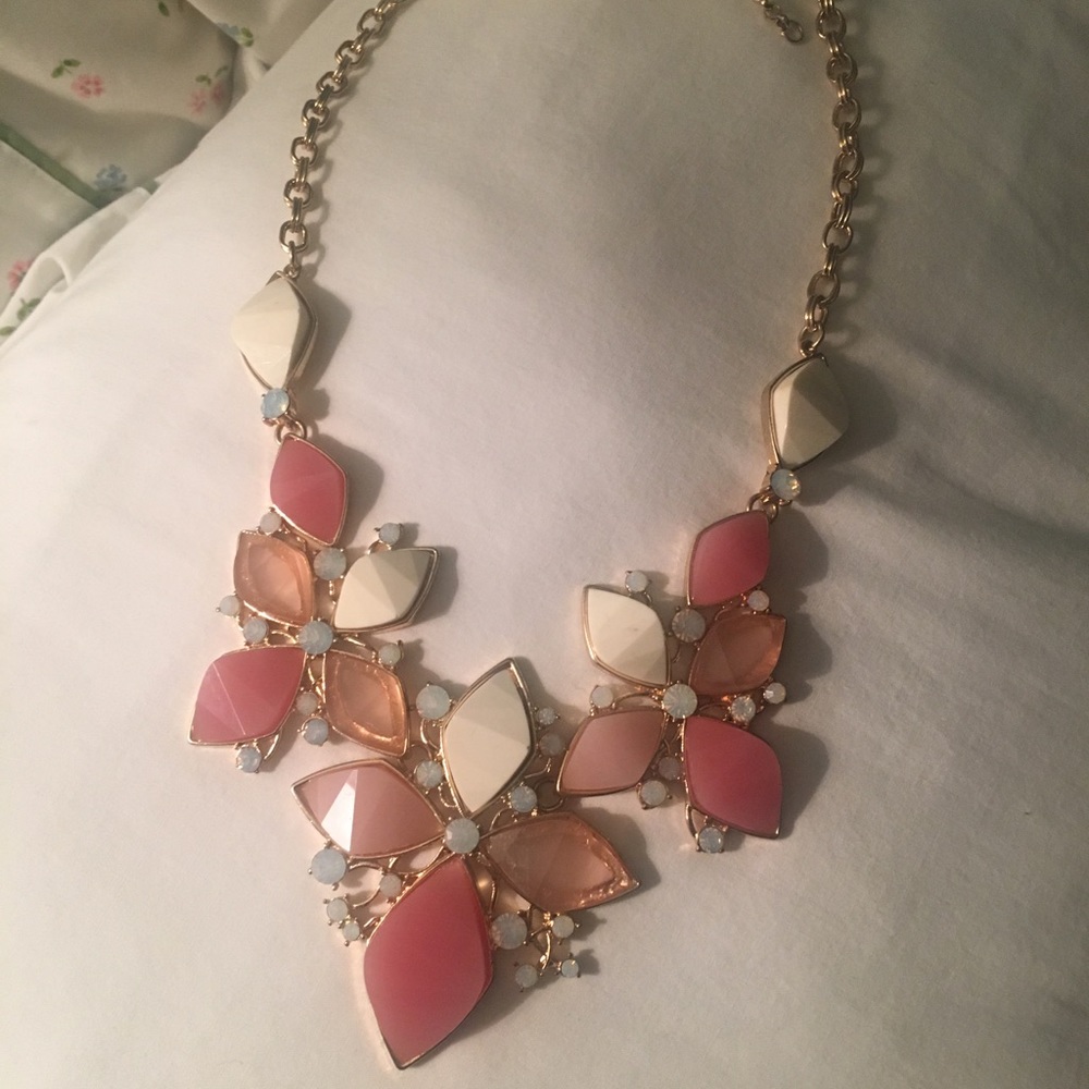 Light Pink Statement Necklaces - image 2